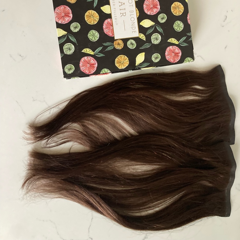 Practically Barefoot Blonde Hair Extensions